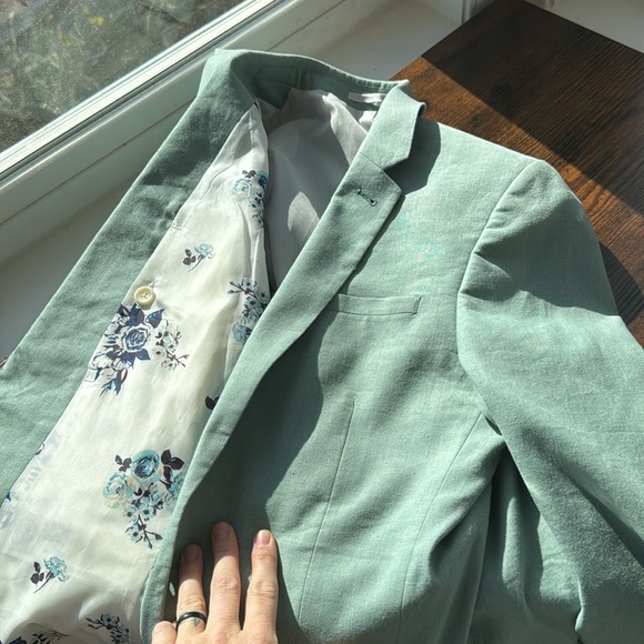 ASOS Sage Linen Suit - Picture 1 of 5